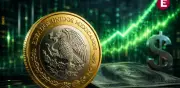 Peso se aprecia 0.18% tras débiles datos de inflación en EU