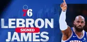 Philadelphia 76ers oficializan el fichaje de LeBron James