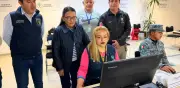Rosa Icela Rodríguez supervisa Puesto de Mando de Alerta Nacional de Búsqueda