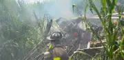 Se desploma avioneta en zona de cultivo en Querétaro; hay hermetismo oficial