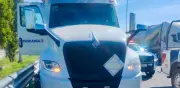 Segundo asalto violento en México-Pachuca en dos días: recuperan tráiler