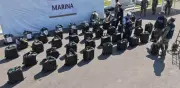 Semar asegura 1.5 toneladas de cocaína en costas de Chiapas; hay 5 detenidos