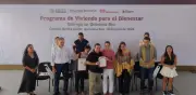 Sheinbaum entrega 240 viviendas y 457 finiquitos en Cancún