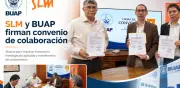 SLM y BUAP firman convenio para impulsar innovación tecnológica e investigación aplicada