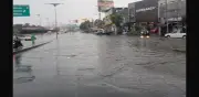 Tormenta colapsa calzada Zaragoza; viajes se triplican a 4 horas