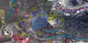 Tormenta Tropical Elida se debilita mar adentro sin afectar costas mexicanas