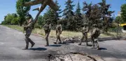Ucrania niega toma rusa de Kostiantinivka y ataca San Petersburgo