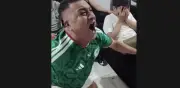 Video de aficionado mexicano devastado por eliminación causa debate global