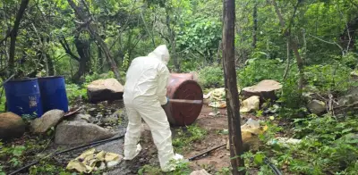 Armada destruye 3 laboratorios clandestinos de drogas en Sinaloa