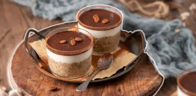 Avena trasnochada sabor tiramisú: receta fácil en 5 minutos