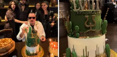 Christian Nodal asiste al cumpleaños de Pepe Aguilar en reunión familiar