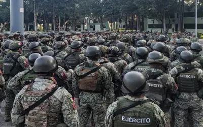 Despliegan 9,500 militares para proteger producción de aguacate en Michoacán