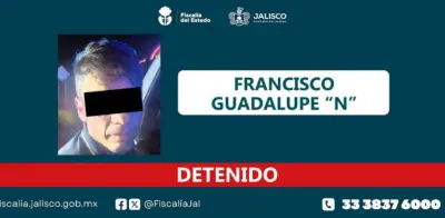 Detienen a hombre por 22 robos a gasolineras y farmacias en Guadalajara