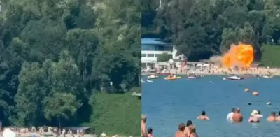 Dron ucraniano derribado causa 7 muertos en playa rusa de Arjipki