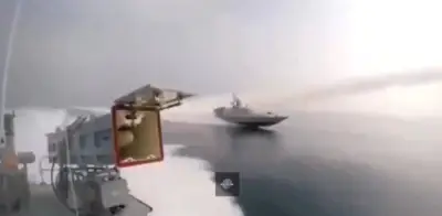 EU ataca barco panameño que intentó romper bloqueo en Irán
