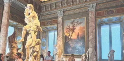 Galería Borghese: Tesoros de Caravaggio y Bernini en Roma