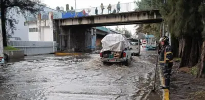 Gobierno de la CDMX atiende 100% encharcamientos tras lluvias de 35 millones de metros cúbicos