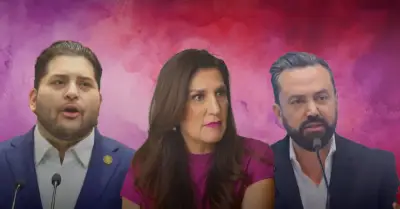 Kenia López hablará con diputados del PRI y Morena tras pleito
