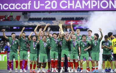 México campeón Sub-20 Concacaf: Alfaro dobleta y victoria 2-0 ante EE.UU.