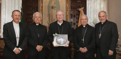 Parolin concluye visita a México y confirma interés del Papa en peregrinación