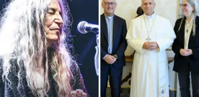 Patti Smith y el Papa León XIV: histórico encuentro en el Vaticano