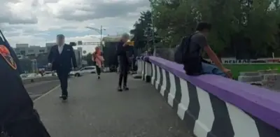 PBI salva a joven de saltar desde puente en Benito Juárez
