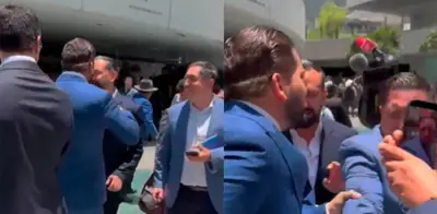 Pelea en Senado: Gutiérrez y Ávila casi se golpean