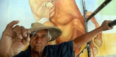 Presentan libro póstumo de Melchor Peredo, último muralista mexicano
