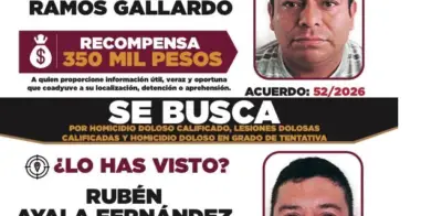 Recompensa de 350 mil pesos por captura de presuntos asesinos de periodista en Veracruz