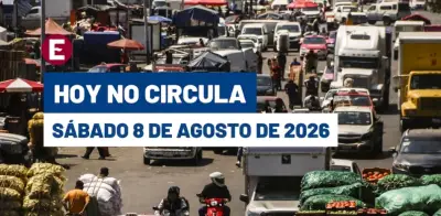 Restricciones Hoy No Circula CDMX y Edomex 8 de agosto 2026