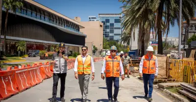 Samuel García supervisa Líneas 4 y 6 del Metro con 80% de avance