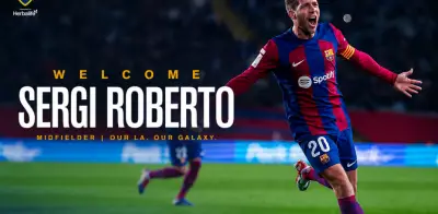 Sergi Roberto se une al LA Galaxy junto a Chucky Lozano
