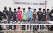 Caen 10 presuntos del Cártel del Pacífico en Sinaloa; hay colombianos
