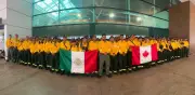 Canadá recibe cuarto contingente mexicano para combatir incendios forestales