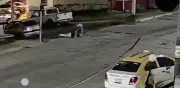 Captan en video violento ataque y robo a mujer en Hidalgo