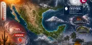 Clima México: Tormenta Cristóbal y posible ciclón Hernán hoy