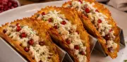 Costras de chile en nogada: taquitos crujientes para fiestas patrias