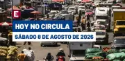 Restricciones Hoy No Circula CDMX y Edomex 8 de agosto 2026