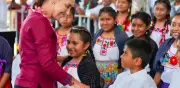 Sheinbaum anuncia más caminos en la Mixteca Oaxaqueña
