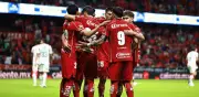 Toluca vence a Necaxa 3-1 con expulsiones y 'Ley Prestianni'
